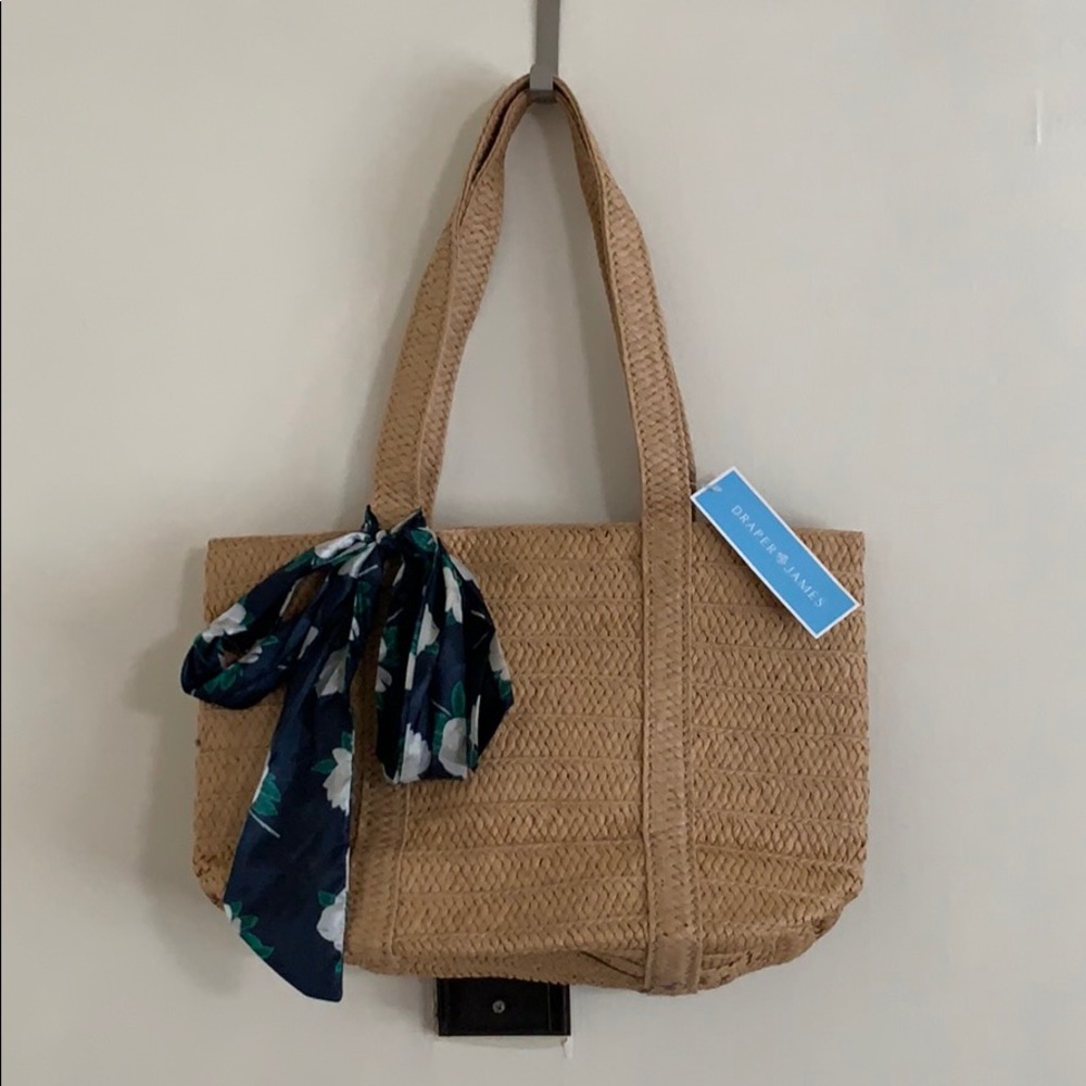 Draper & James Everyday Straw Bag